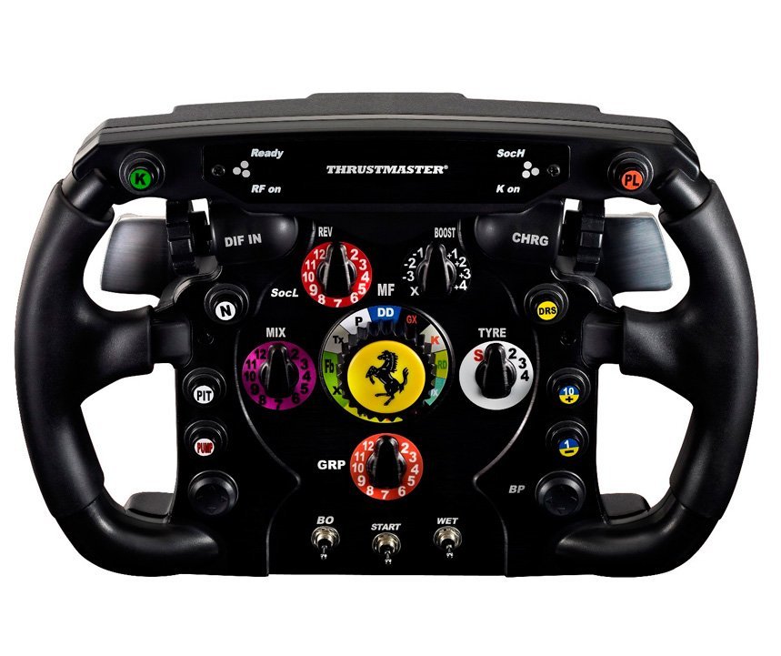 Volante Thrustmaster Ferrari F1 Add-On Volantes para【Simracing 】, Volantes PS5, Volantes PS4, Volantes - Gran Turismo™, Volantes PS4, PC, Xbox, Volantes Direct Drive autentica fuerza.