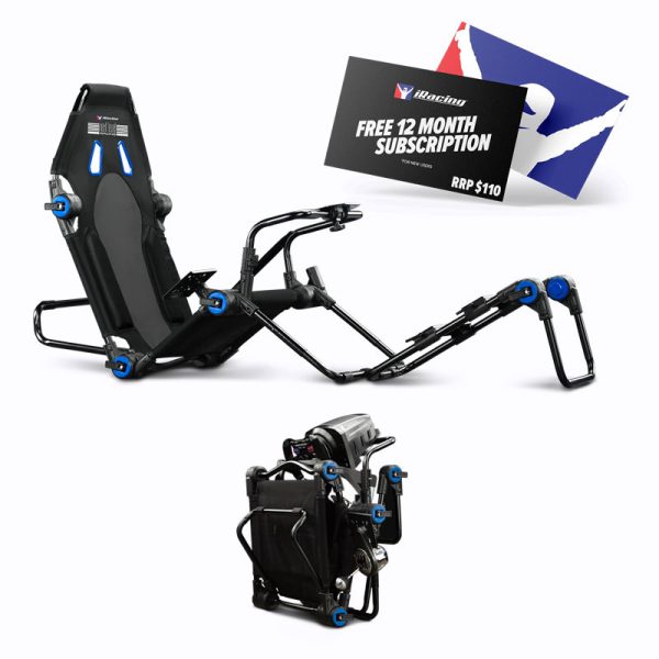 Next Level Racing® F-GT Lite iRacing® Edition Tienda simracing, cockpits simracing,thustmaster, simuladores de conducción